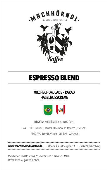 ESPRESSO Blend - unverpackt